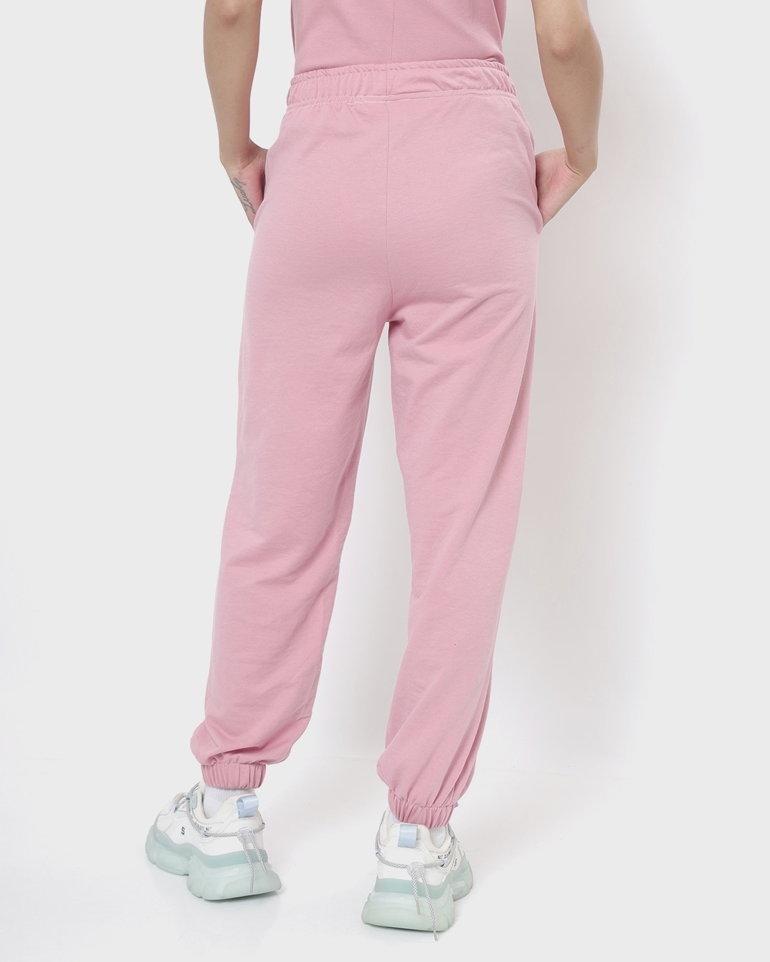 nike pastel color block joggers