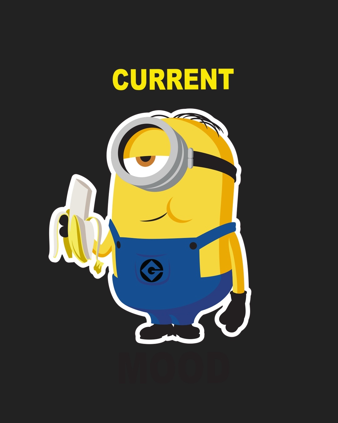 current mood minion shirt