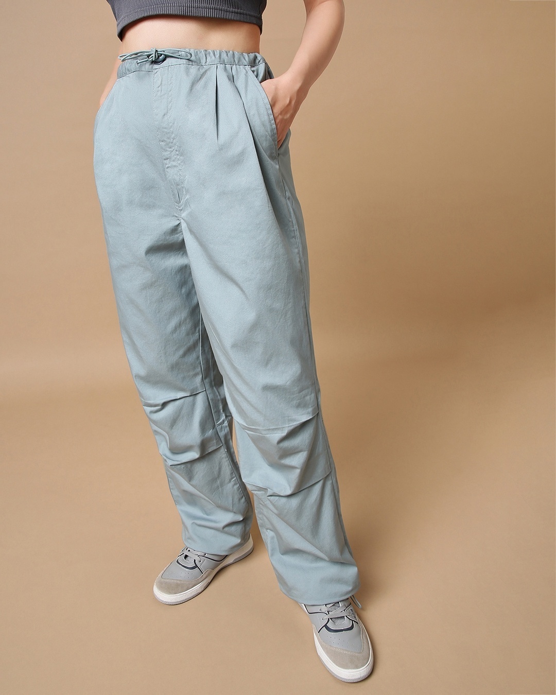Chic Charcoal Grey Pants - Trouser Pants - Slit Dress Pants - Lulus