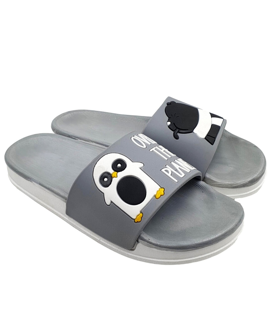 Buy Women's Grey Planet Slippers & Flip Flops Online in India at Bewakoof