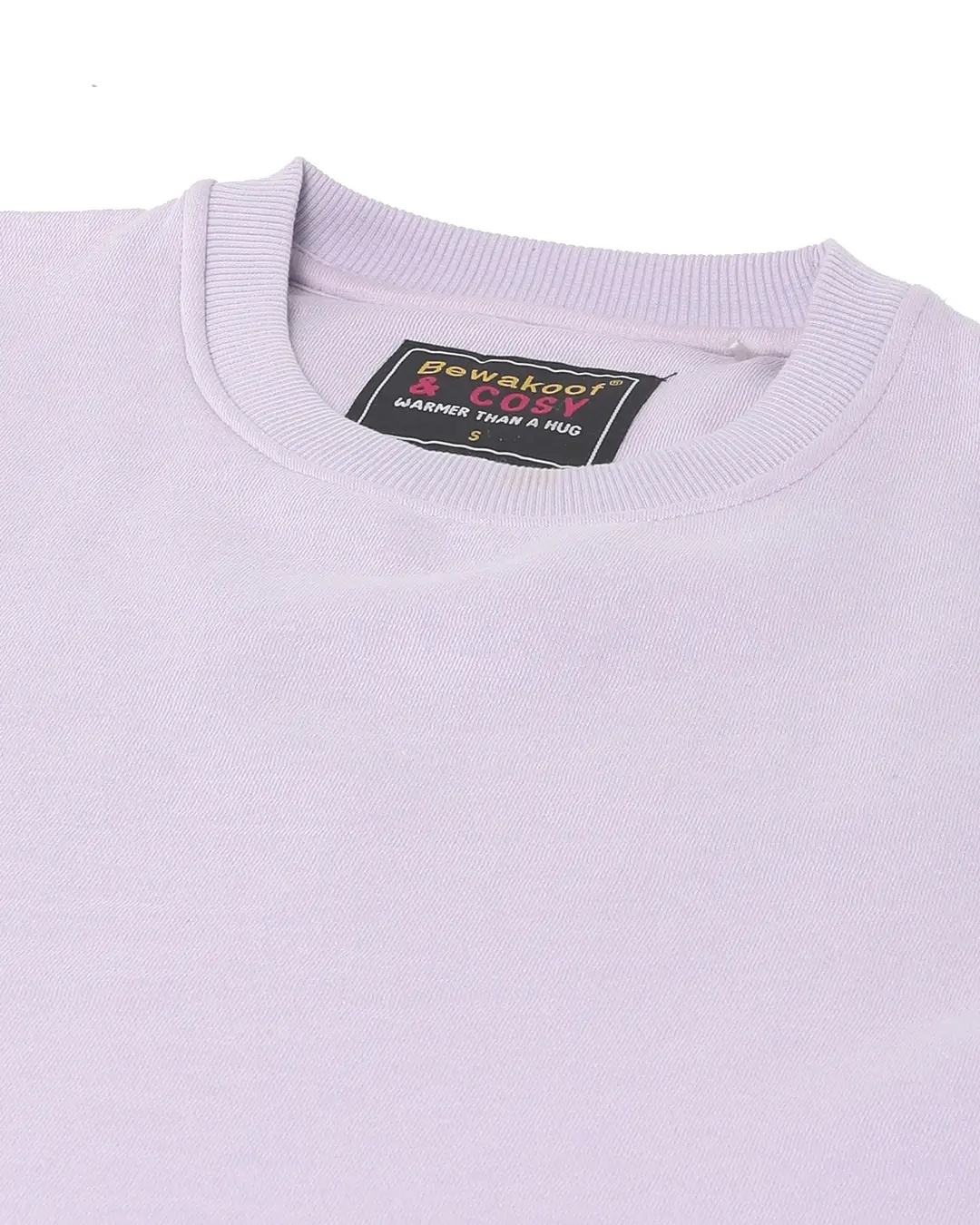 Shop Women's Lavender Printed Lilac Sweatshirt