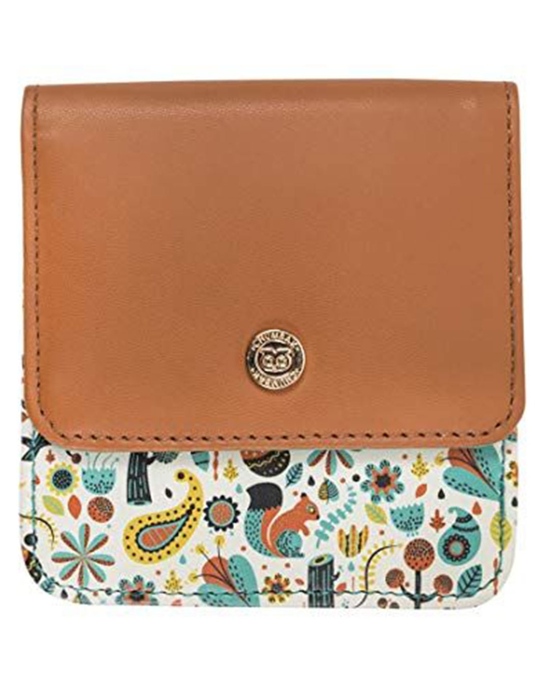 Shop Women's Magical Jungle Snap Button Wallet-Front