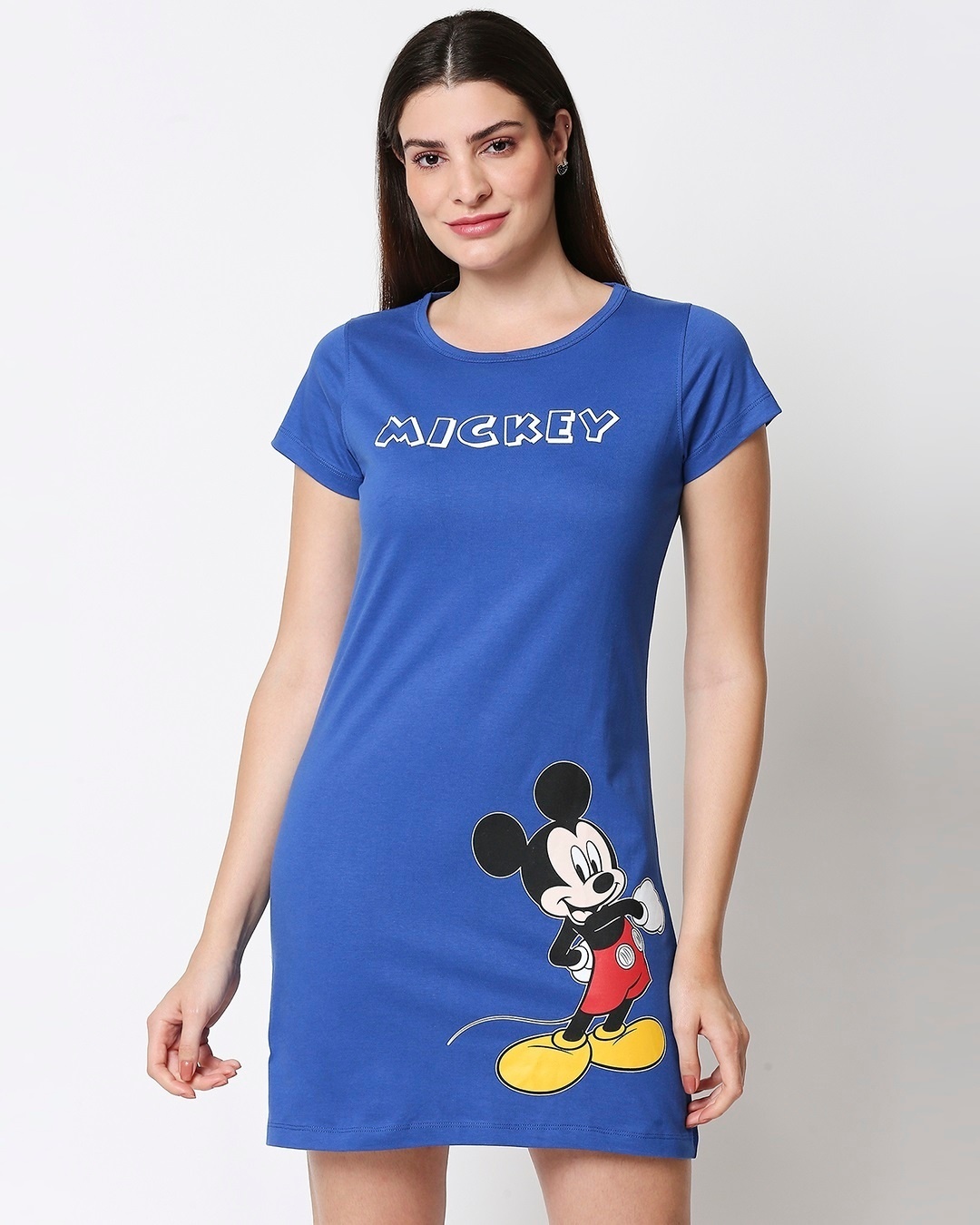 Shop Women's Mickey T-Shirt Night Dress-Back