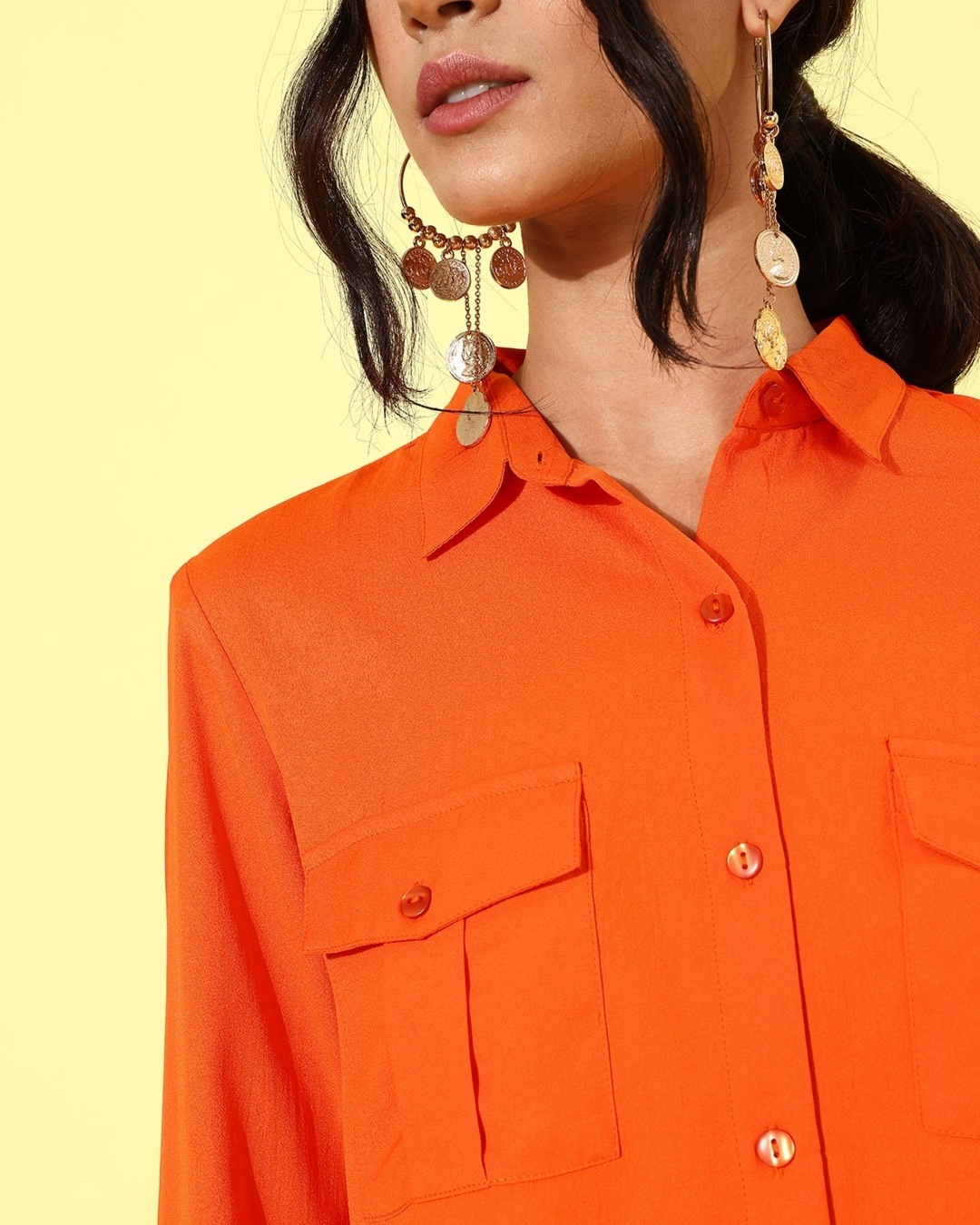 Buy Women's Orange Coord Set Online in India at Bewakoof