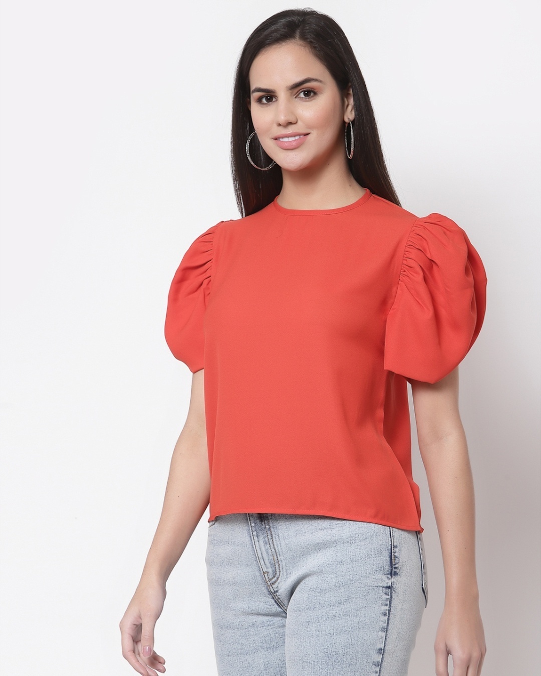 Shop Women's Orange Top-Back