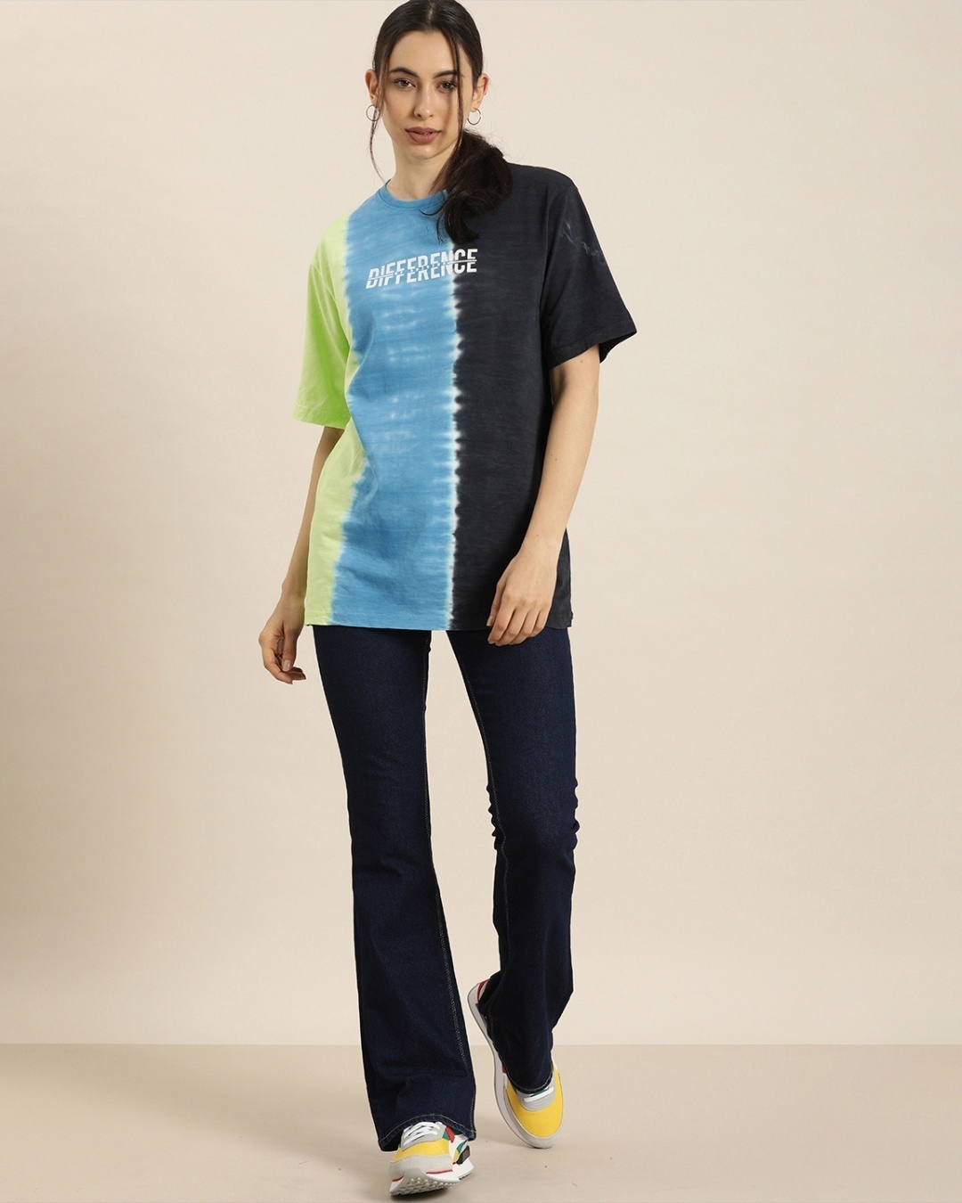 Shop Women's Oversized Tie & Dye T-shirt