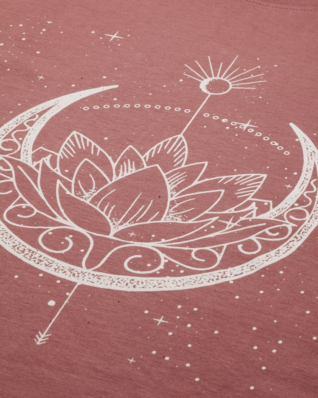 Shop Women's Pink Graphic Print T-shirt-Full