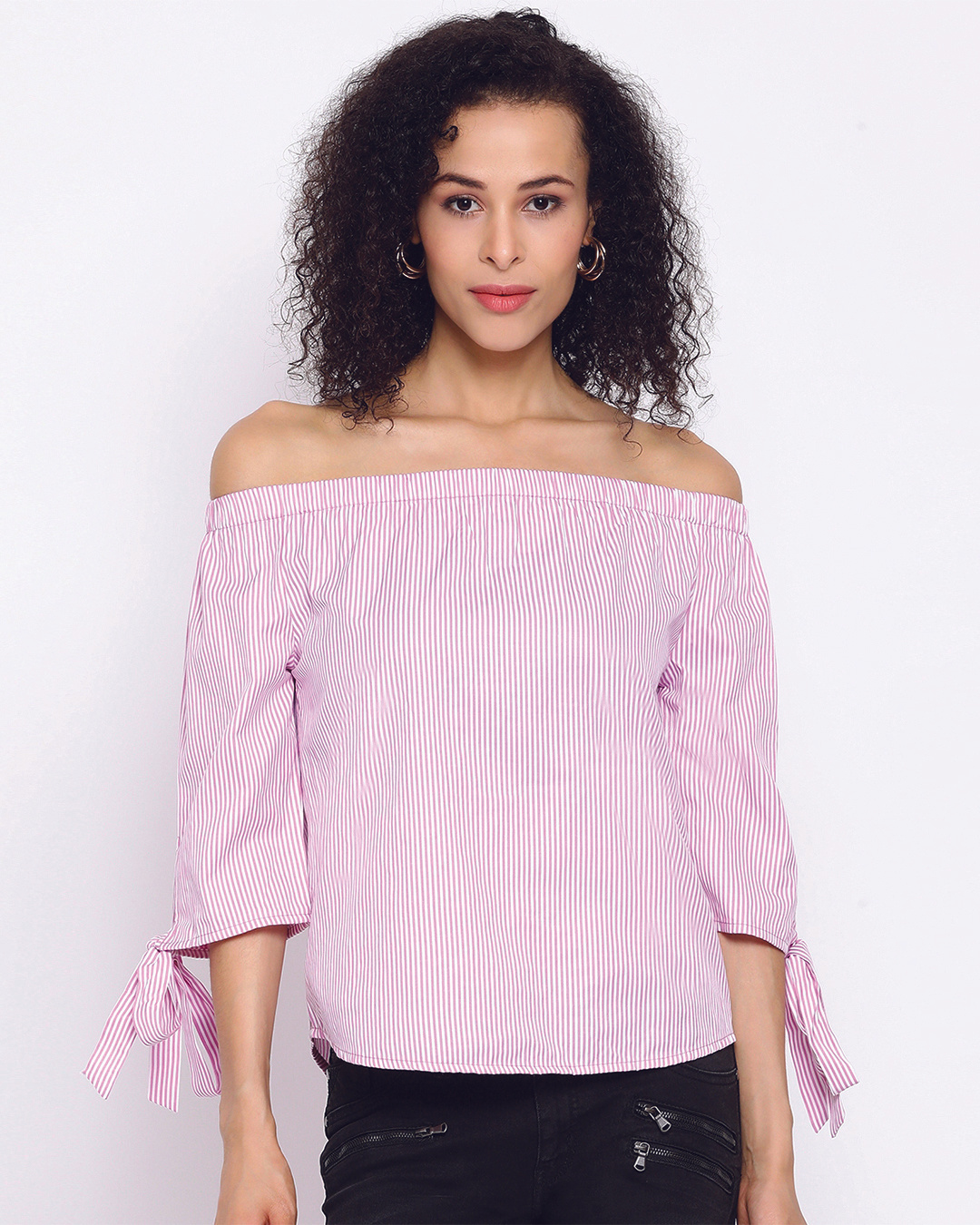 off-shoulder top for valentine's
