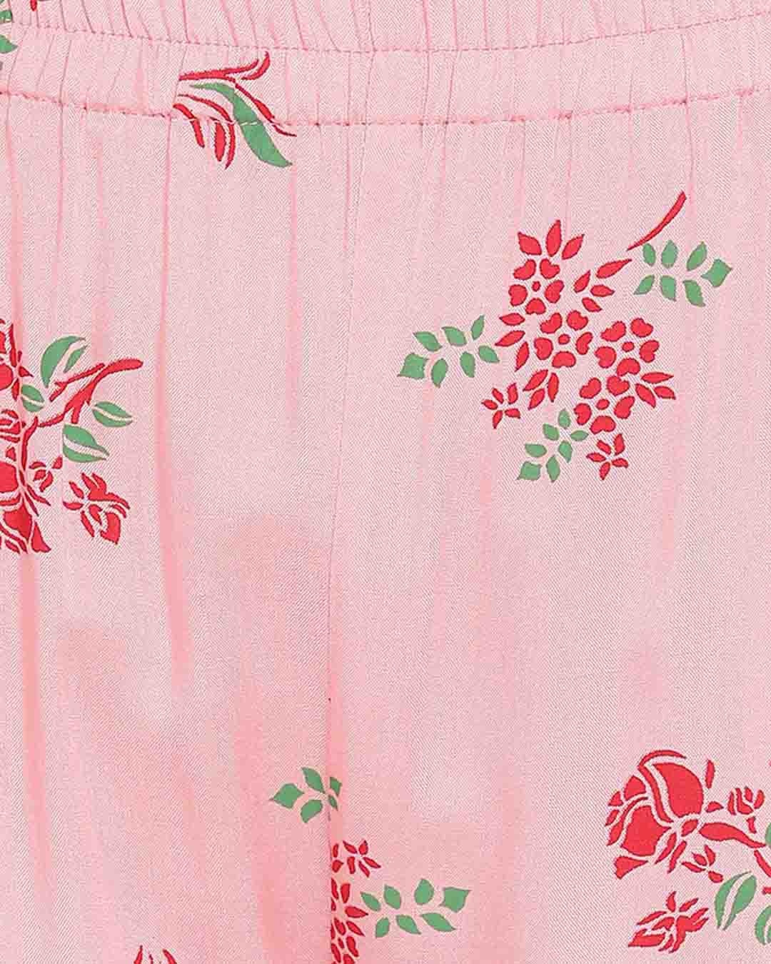 Shop Women's Printed Top & Pyjama Set