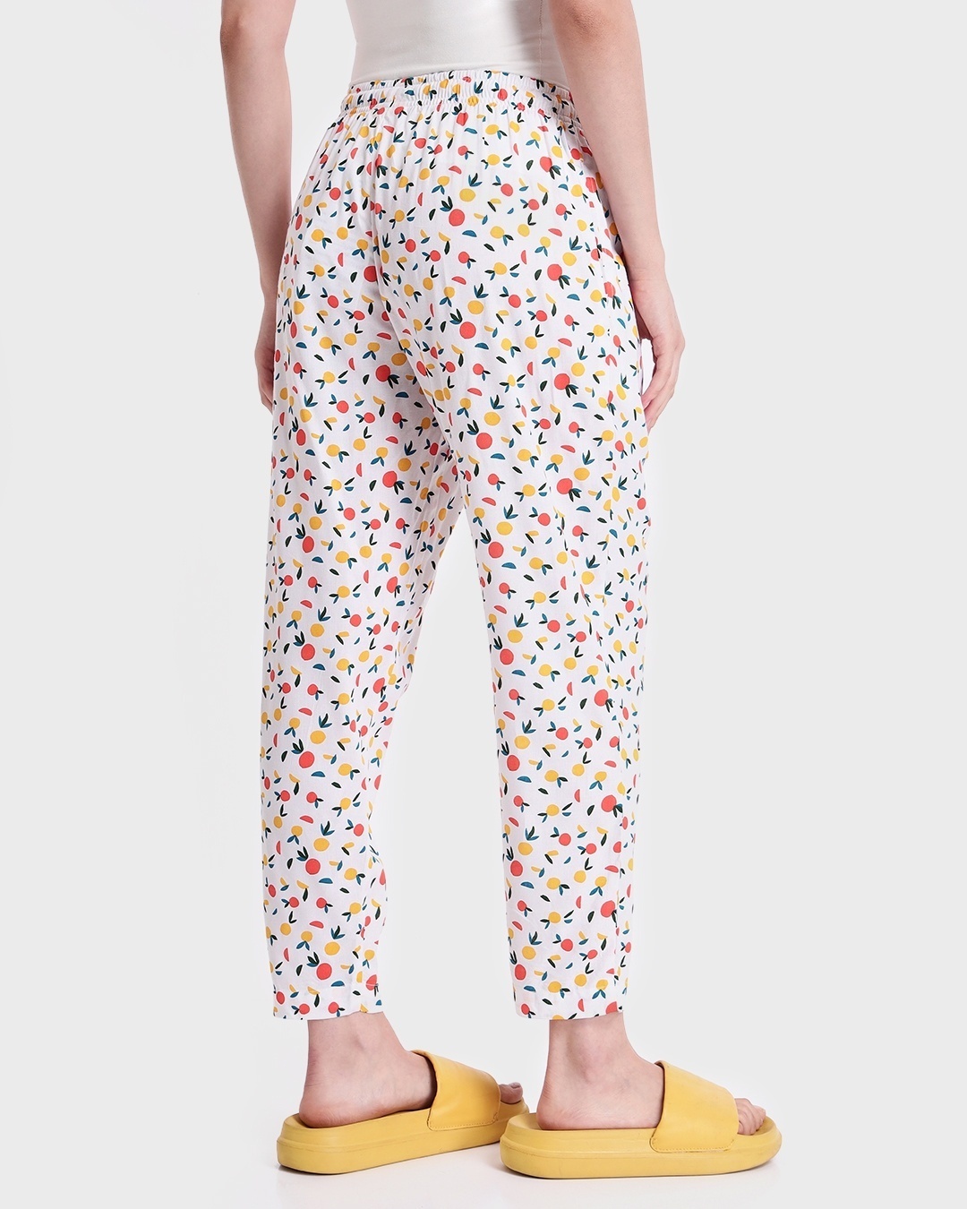 Shop Women's White All Over Printed Pyjamas-Design