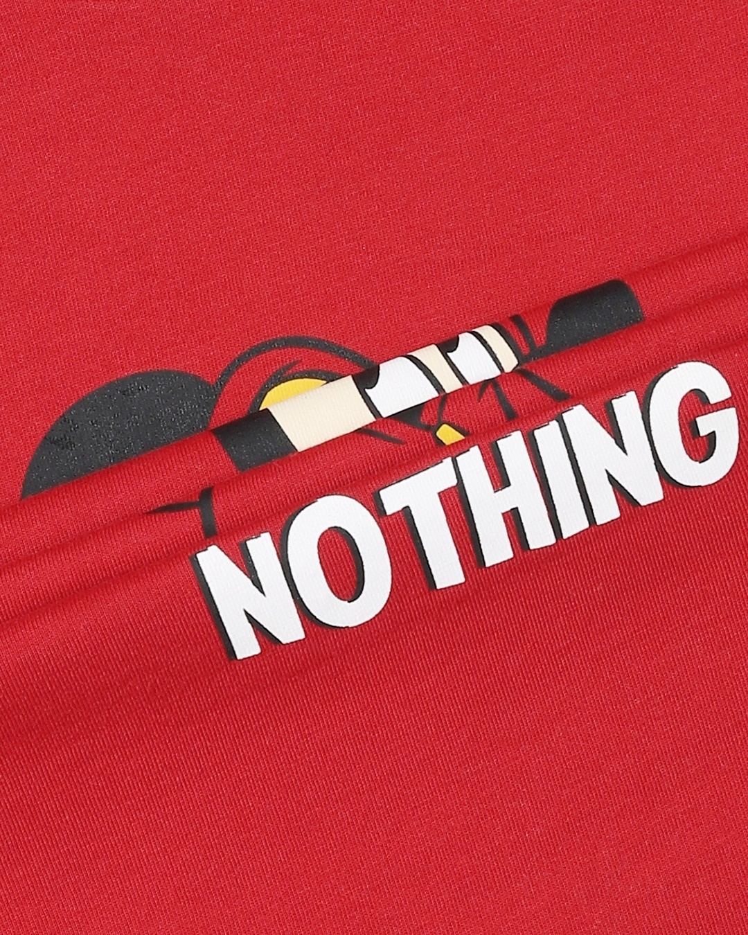 Shop Women's Red Busy Doing Nothing Graphic Printed T-shirt