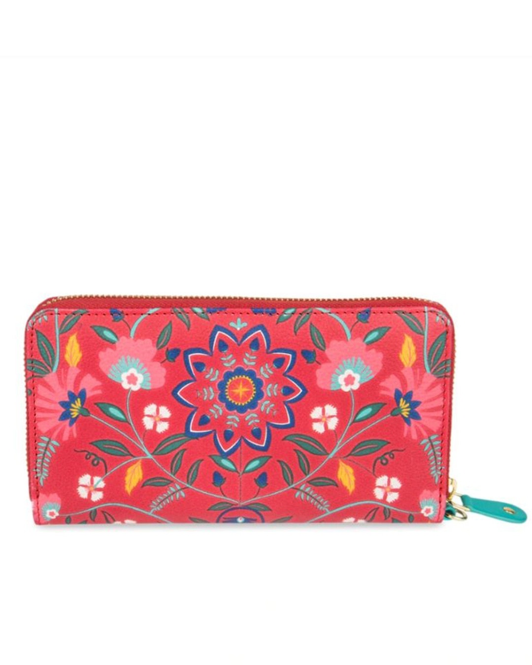 Shop Women's Red Lordly Lilies Long Wallet-Design