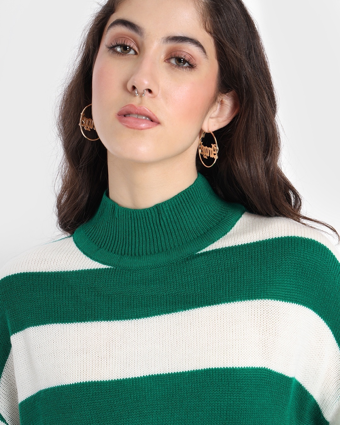 Shop Women's Rolling Hills Striped Oversized Sweater