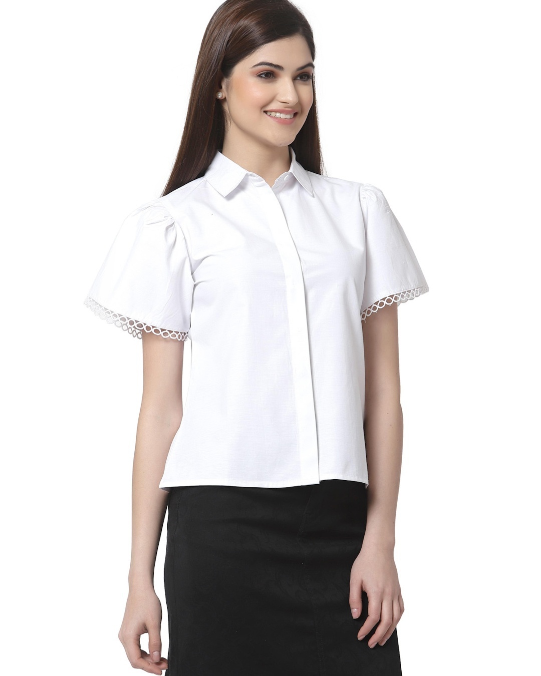 Shop Women's White Shirt-Back