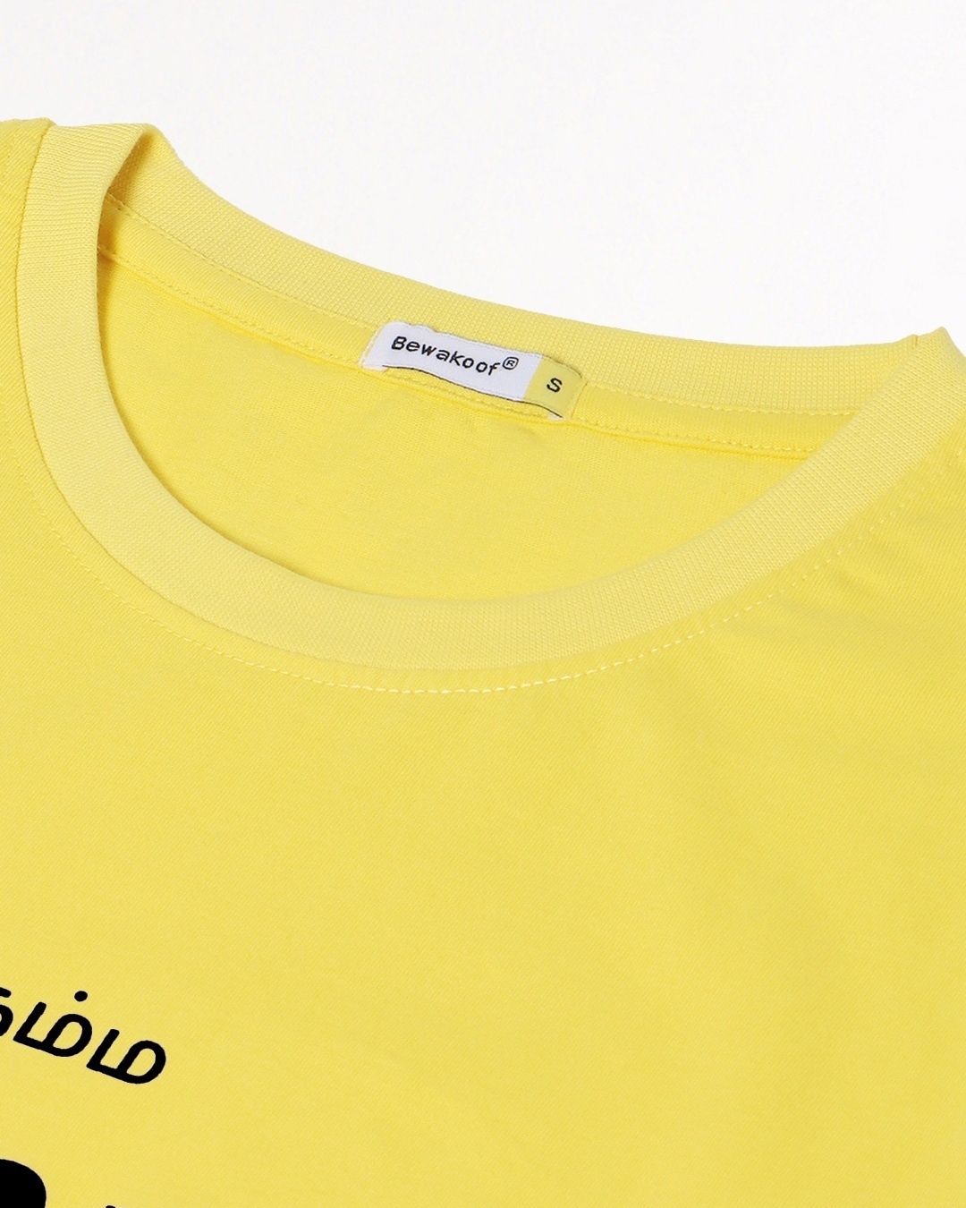 Shop Women's Yellow Chennai City Boyfriend Typography T-shirt