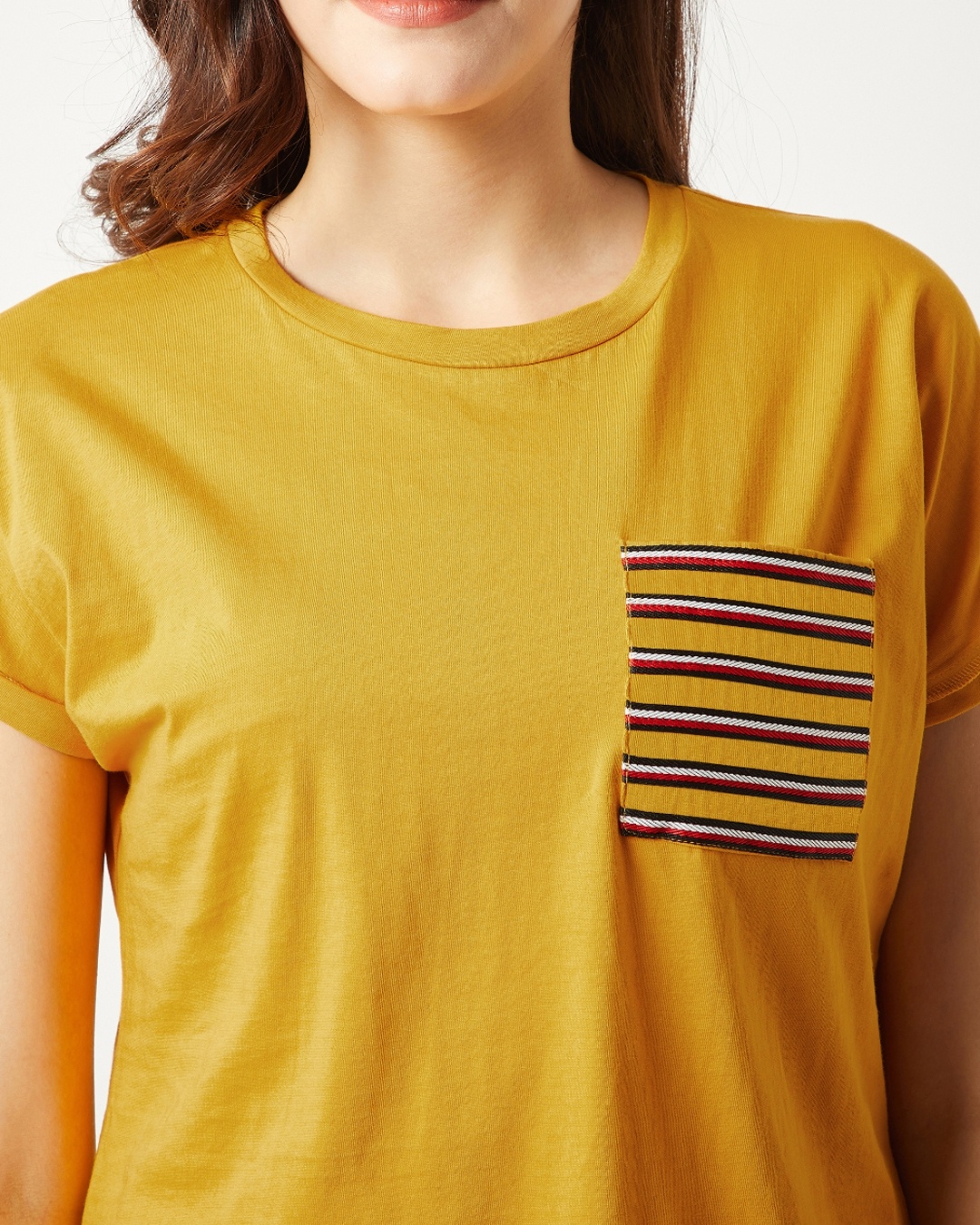 Buy Women's Yellow Oversized Fit TShirt for Women Yellow Online at Bewakoof