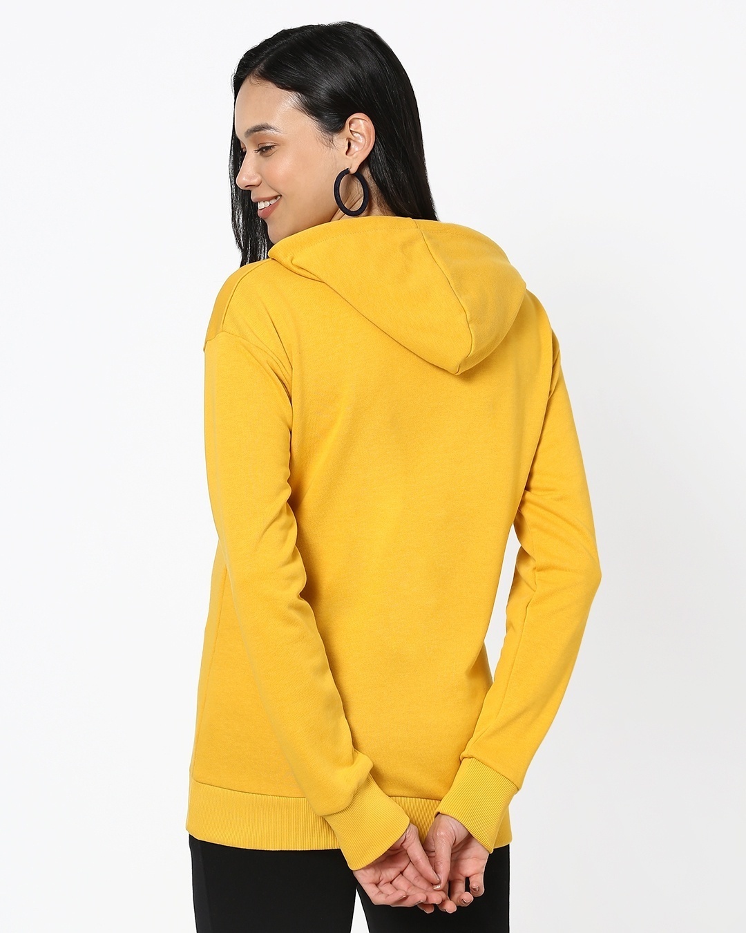 Shop Women's Yellow Printed Weekend Day Sweatshirt-Design