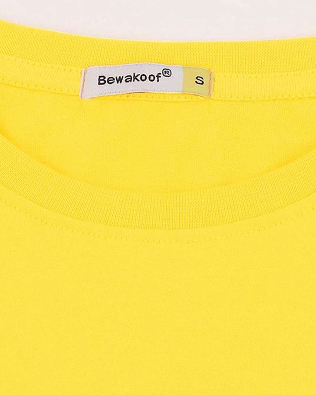 Shop Women's  Yellow Stay Classy Minnie (DL) Slim Fit T-shirt