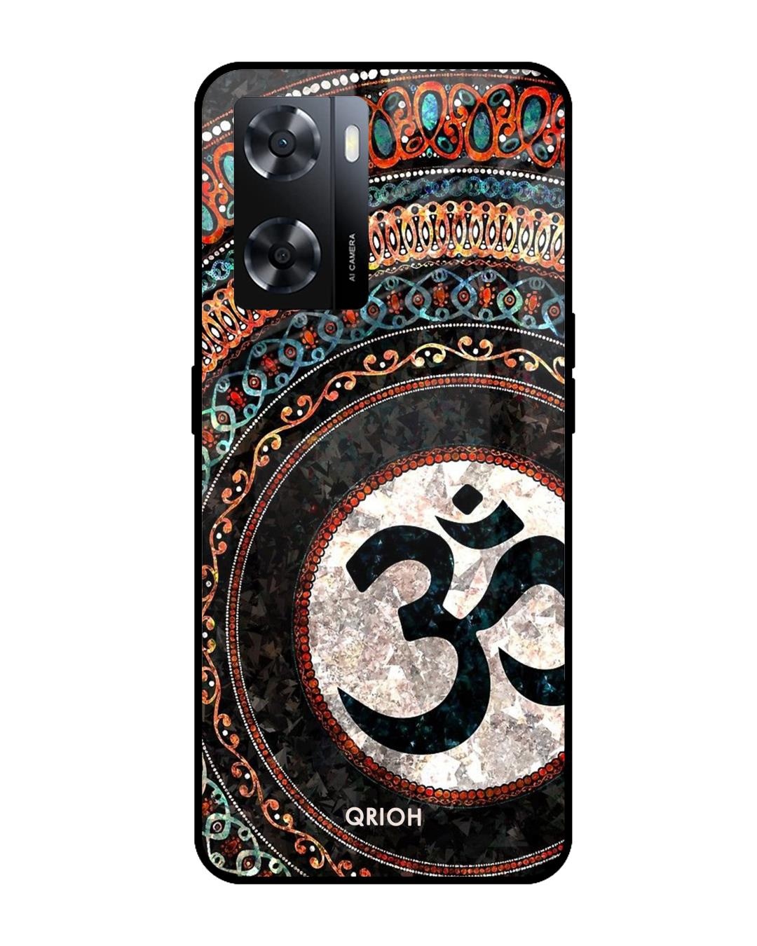 Shop Worship Printed Premium Glass Cover for Oppo A57 4G (Shock Proof, Scratch Resistant)-Front