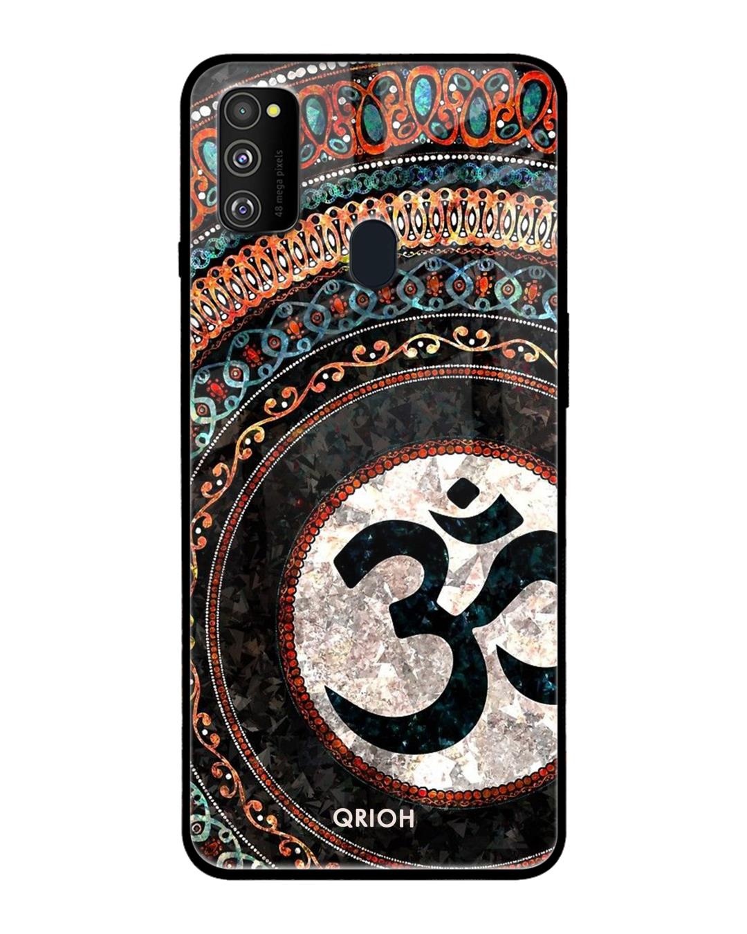 Shop Worship Printed Premium Glass Cover For Samsung Galaxy M30s(Impact Resistant, Matte Finish)-Front