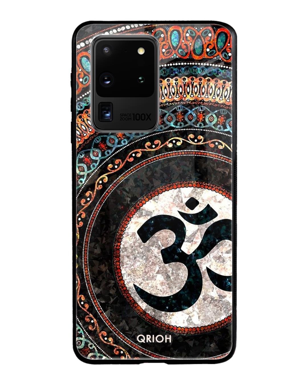 Shop Worship Printed Premium Glass Cover For Samsung Galaxy S20 Ultra(Impact Resistant, Matte Finish)-Back