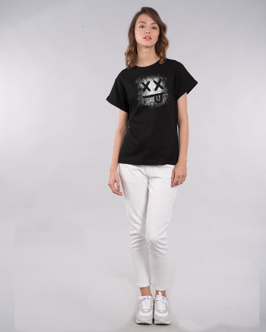 Shop Xx Smiley Boyfriend T-Shirt-Design