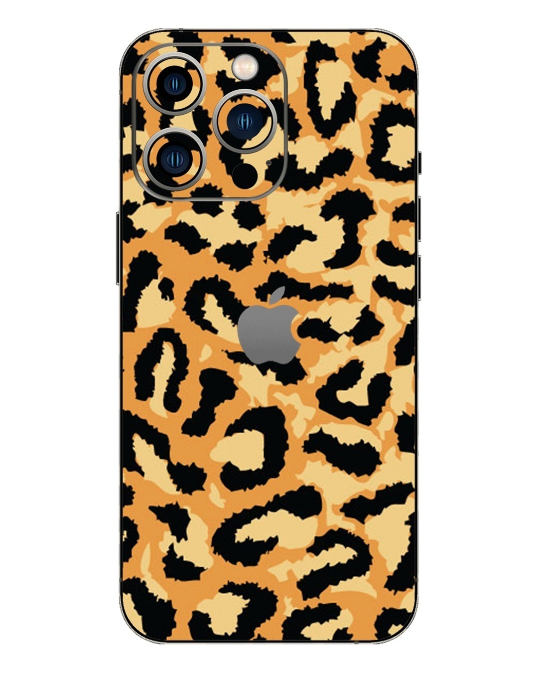 Buy Yellow Cheetah Camo Printed Mobile Skin for Apple iPhone 13