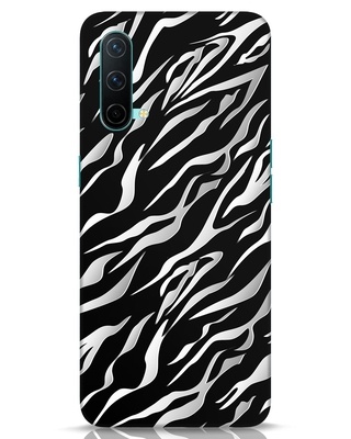 Shop 3d Zebra Print OnePlus Nord CE Mobile Cover-Front