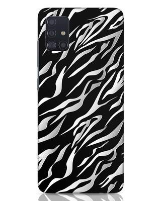 Shop 3d Zebra Print Samsung Galaxy A51 Mobile Cover-Front
