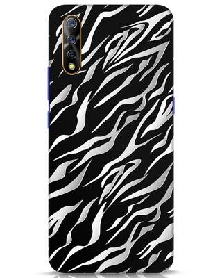 Shop 3d Zebra Print Vivo S1 Mobile Cover Mobile Cover-Front