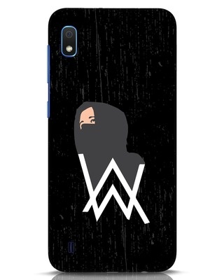 Shop A W Pose Samsung Galaxy A10 Mobile Cover-Front