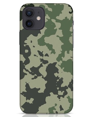 Shop Abstract Camo iPhone 12 Mobile Cover-Front