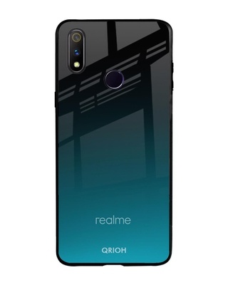 Shop Ultramarine Printed Premium Glass Cover for Realme 3 Pro (Shock Proof, Lightweight)-Front