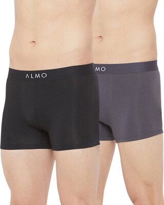 Shop Almo Rico Solid Organic Cotton Trunk (Pack of 2)-Front