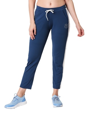 Shop Men's Airforce Solid Regular Fit Trackpant-Front