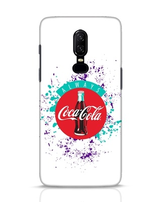Shop Always Coca Cola OnePlus 6 Mobile Covers-Front