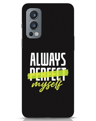 Shop Always Myself Designer Hard Cover for OnePlus Nord 2-Front