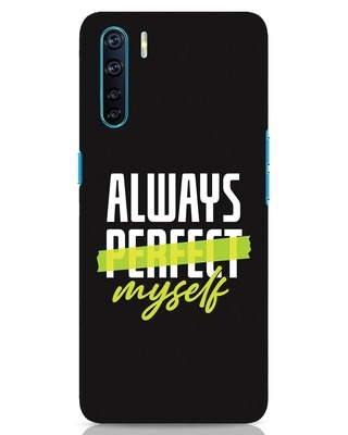 Shop Always Myself Oppo F15 Mobile Cover-Front