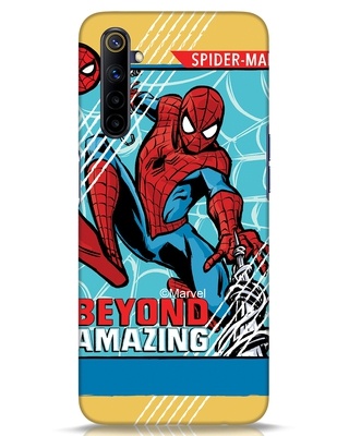 Shop Amazing Spiderman Designer Hard Cover for Realme 6i-Front