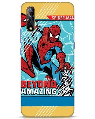Shop Amazing Spiderman Designer Hard Cover for Vivo S1-Front