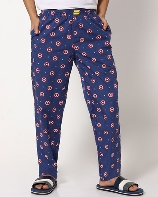 Shop America Shield All Over Printed Pyjama (AVL)-Front