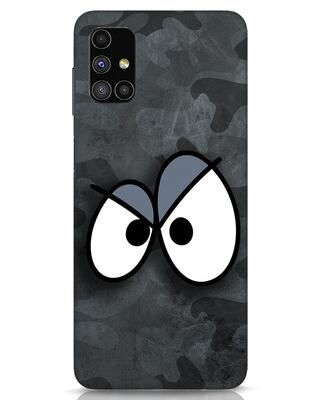 Shop Angry Camo Samsung Galaxy M51 Mobile Cover-Front