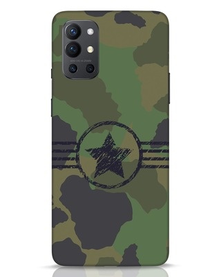 Shop Army OnePlus 9R Mobile Covers-Front