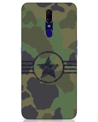 Shop Army Oppo F11 Mobile Cover-Front
