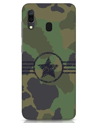 Shop Army Samsung Galaxy A30 Mobile Cover-Front