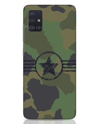 Shop Army Samsung Galaxy A51 Mobile Cover-Front