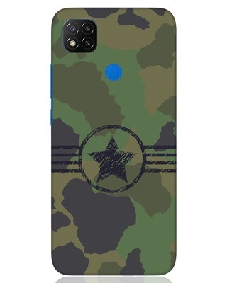Shop Army Xiaomi Redmi 9 Mobile Cover-Front