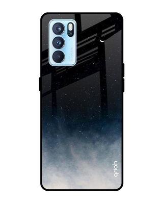Shop Aura Printed Premium Glass Cover for Oppo Reno 6 Pro (Shock Proof, Lightweight)-Front