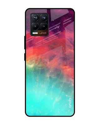Shop Aura Printed Premium Glass Cover for Realme 8 Pro (Shock Proof, Lightweight)-Front