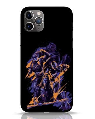 Shop Avenger Heroes iPhone 11 Pro Mobile Cover (AVL)-Front